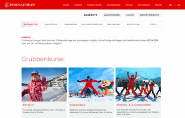 Skischulshop Skischule Iseler