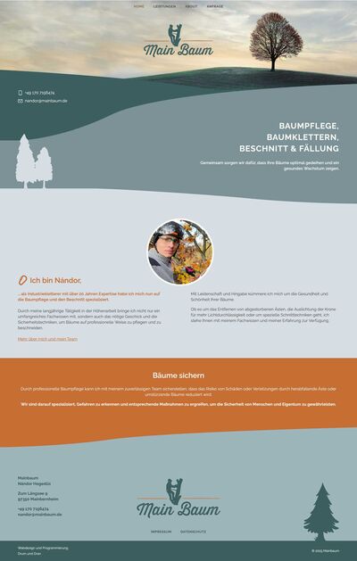 Mainbaum Baumpflege & -Kletterer Nándor Hegedüs