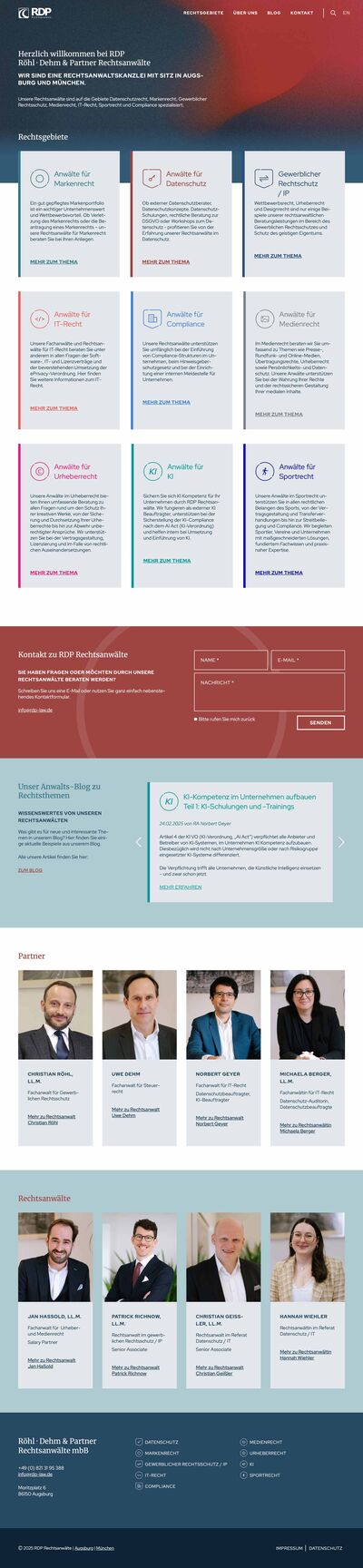 RDP Röhl · Dehm & Partner Rechtsanwälte