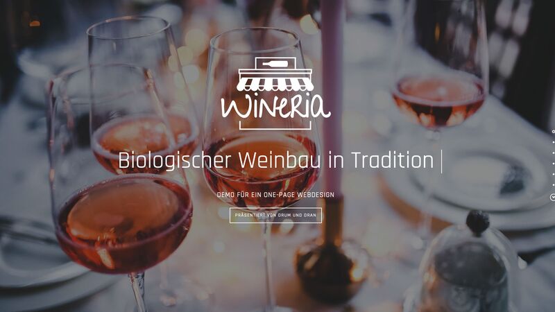 Wineria One-Pager