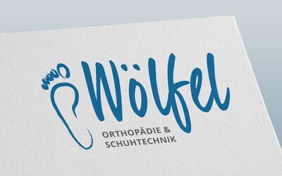 Logodesign Wölfel Ortho